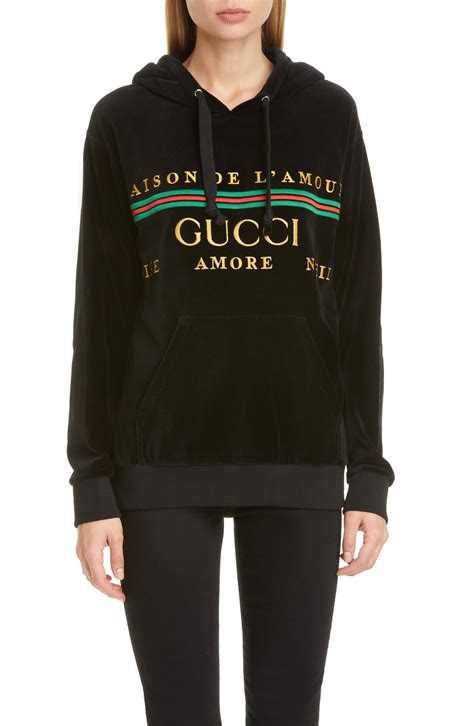 gucci oversized hoodie.